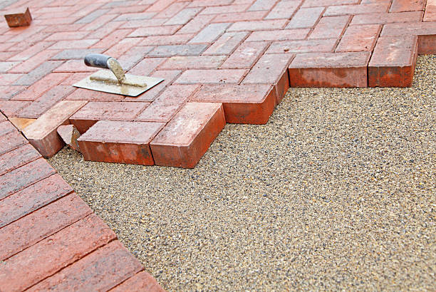 Residential Paver Driveway in Lexington, OK